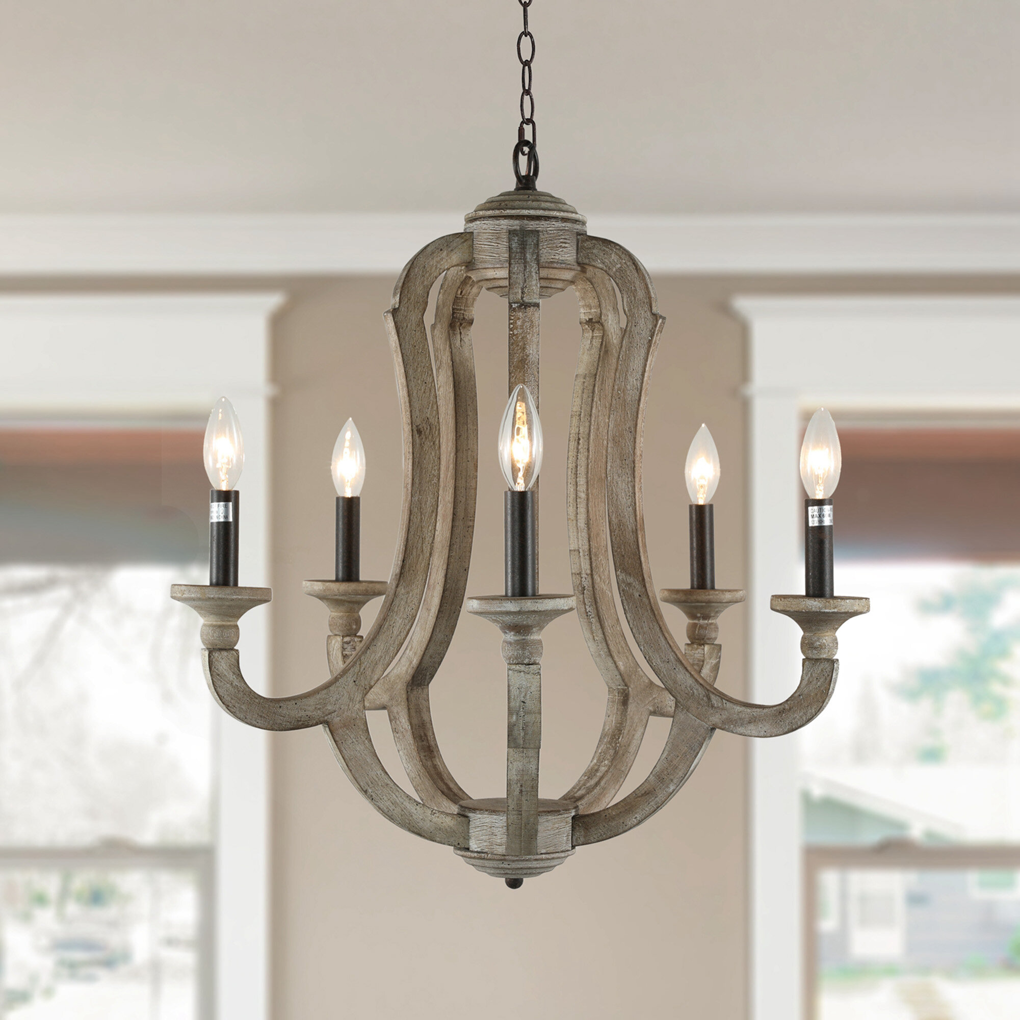 rustic empire chandelier