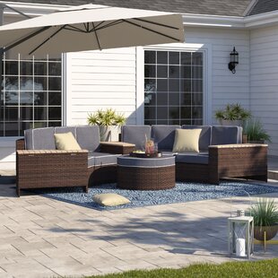 View Bermuda 8 Piece Sectional Set with Cushions