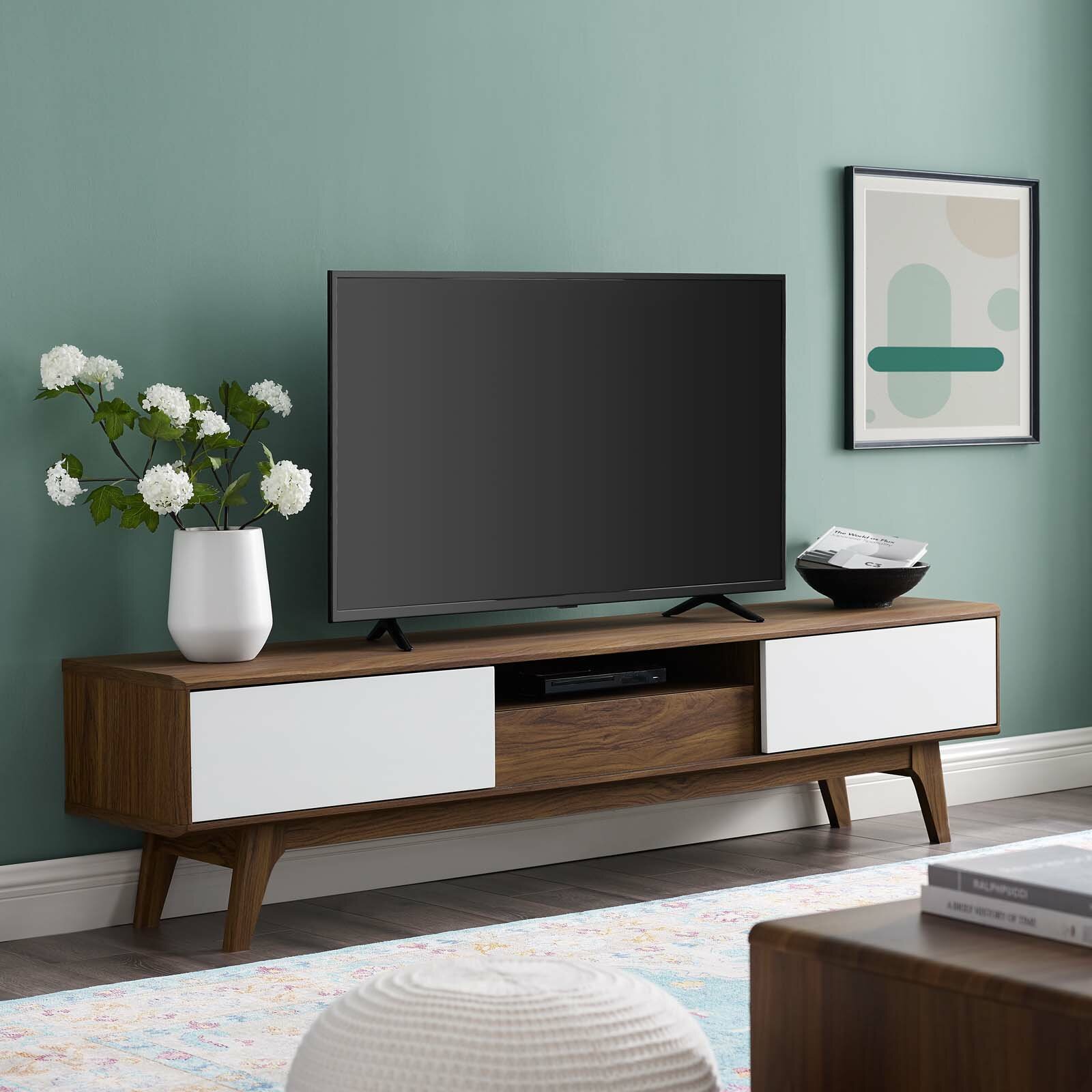 George Oliver Grabowski TV Stand For TVs Up To 70 Reviews Wayfair