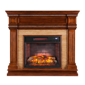 Alan Stone Look Electric Fireplace by ..