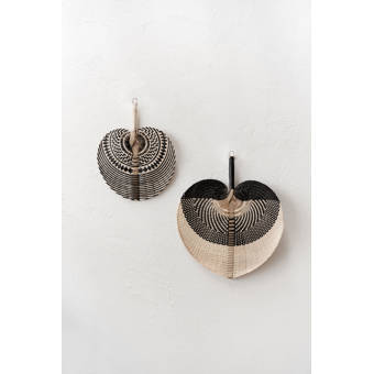 Bayou Breeze 2 Piece Handwoven Fan Wall Decor Set Wayfair