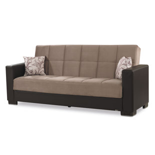 Camel Fabric Sofa Wayfair
