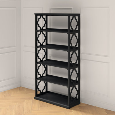 Farmhouse & Rustic Black Bookcases & Bookshelves | Birch Lane