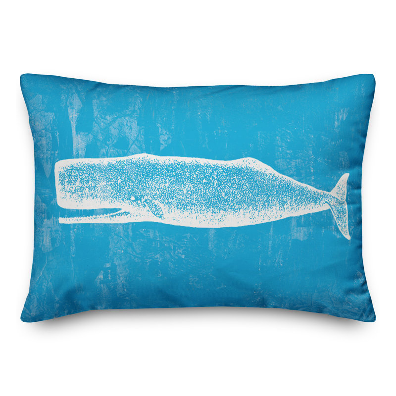 Designs Direct Creative Group Blue Whale Pillow Cover & Insert Wayfair