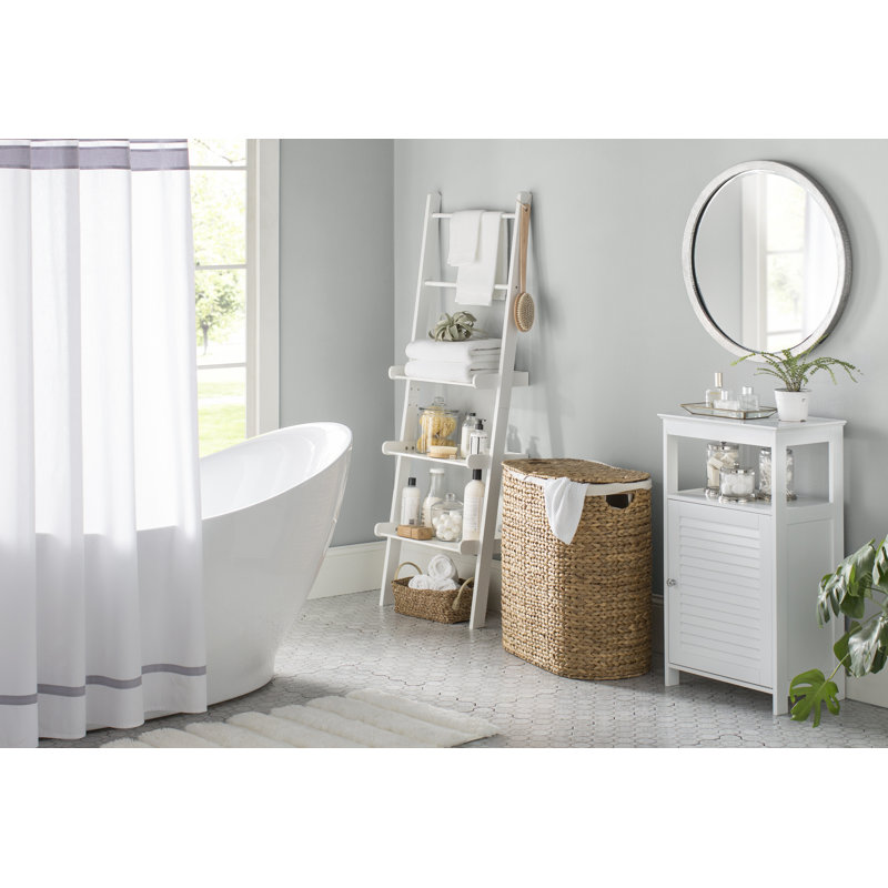 Macie 20 W X 59 25 H 12 D Free Standing Bathroom Shelves Free Standing Bathroom Shelves