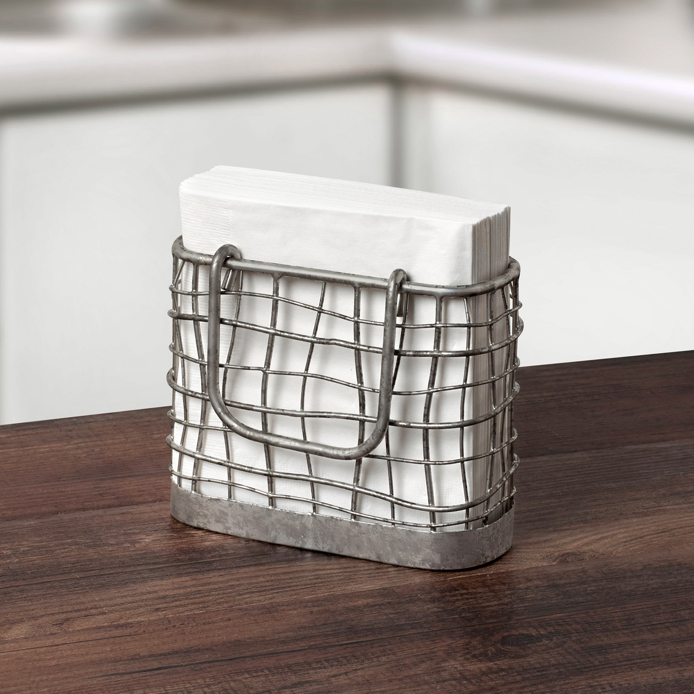stainless steel napkin holders for kitchen Wire metal napkin holder