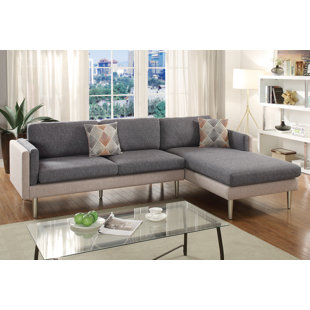 Go to store & view more images Varghese Reversible Sectional by George Oliver