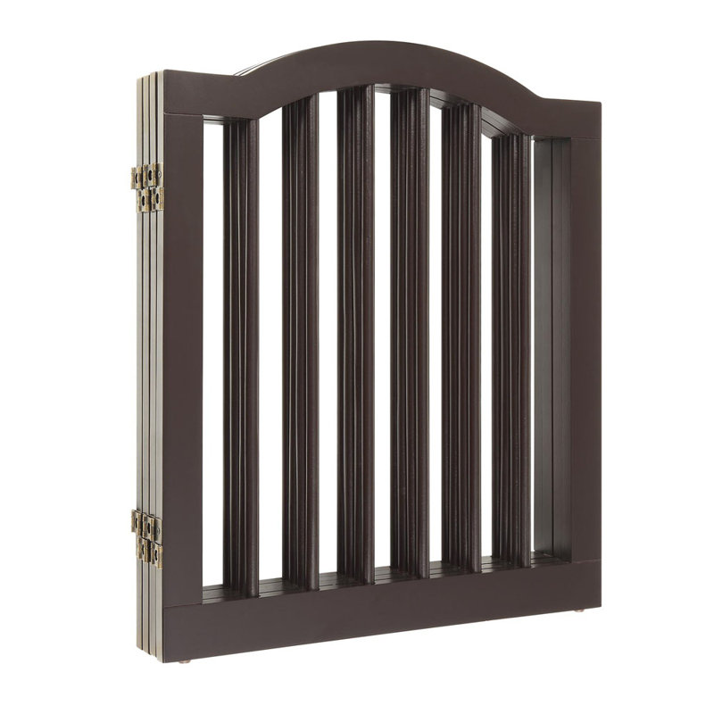 Archie Oscar Hutchens Arched Decorative Free Standing Pet Gate