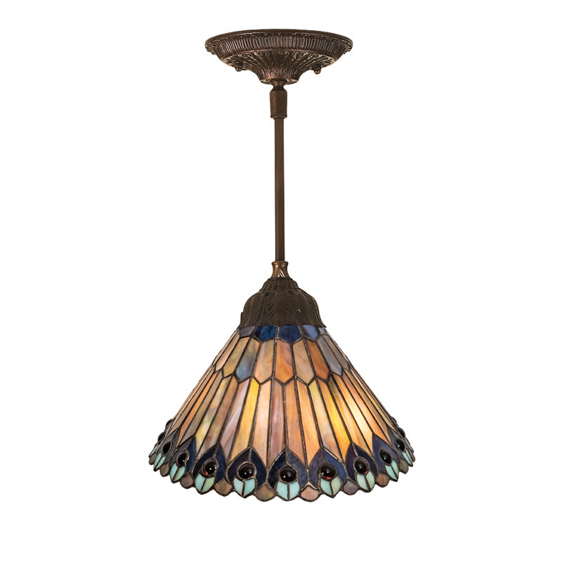 Astoria Grand Diane 1 Light Single Cone Pendant Wayfair