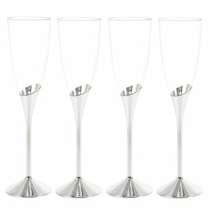Makayla Plastic 230ml Stemmed Wine Glass (Set Of 8) By Rosdorf Park