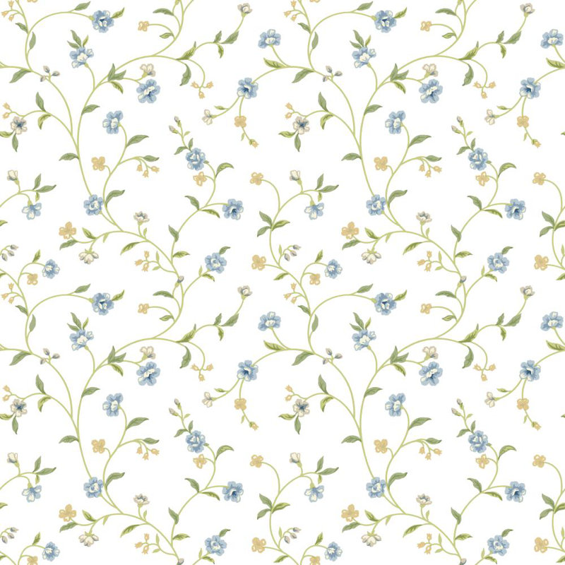 York Wallcoverings Waverly Cottage Bellisima Vine 33 X 20 5