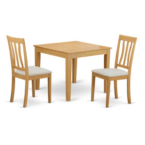 Oxford 3 Piece Dining Set by East West Furniture