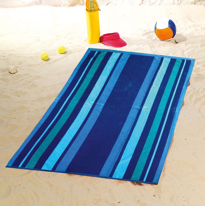 towel on beach