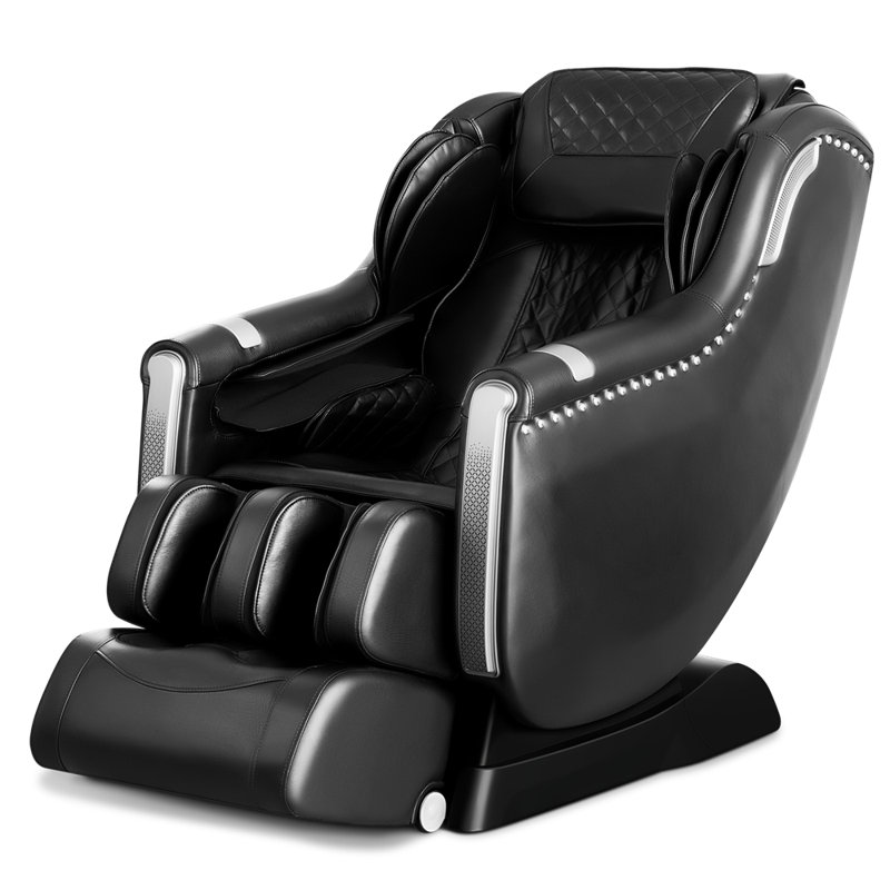 power reclining heated full body massage chair latitude run upholstery