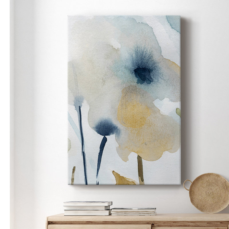 Blooming Wash I Premium Gallery Wrapped Canvas - Ready To Hang