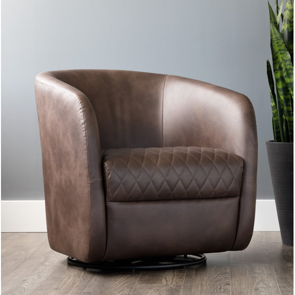 Dark Brown Swivel Chair Wayfair