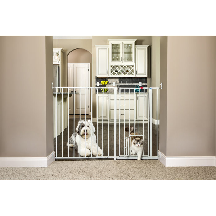 Tucker Murphy Pet Guillermo Maxi Wall Mounted Pet Gate With Pet