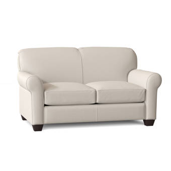 Wayfair Custom Upholstery Jennifer Leather 81 Rolled Arms Sofa Wayfair Custom Upholstery Jennifer