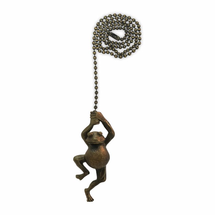 Swinging Frog Ceiling Fan Pull Chain