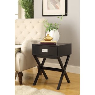 Mahaffie End Table With Storage By Ebern Designs