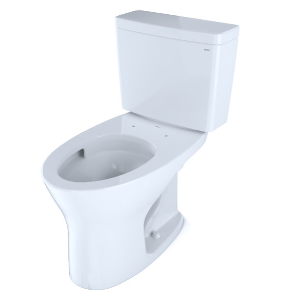 Toto Drake® Two-Piece Elongated Dual Flush 1.6 And 0.8 GPF ...