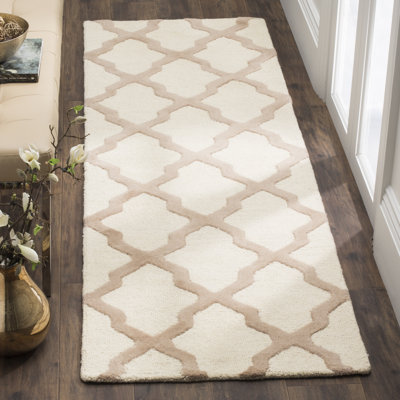 Cannen Hand Tufted Wool Geometric Rug