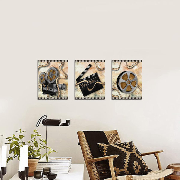 Home-theater-decor-wall-art | Wayfair
