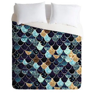 Go to store & view more images East Urban Home Monika Strigel Really Mermaid Mystic Duvet Set
