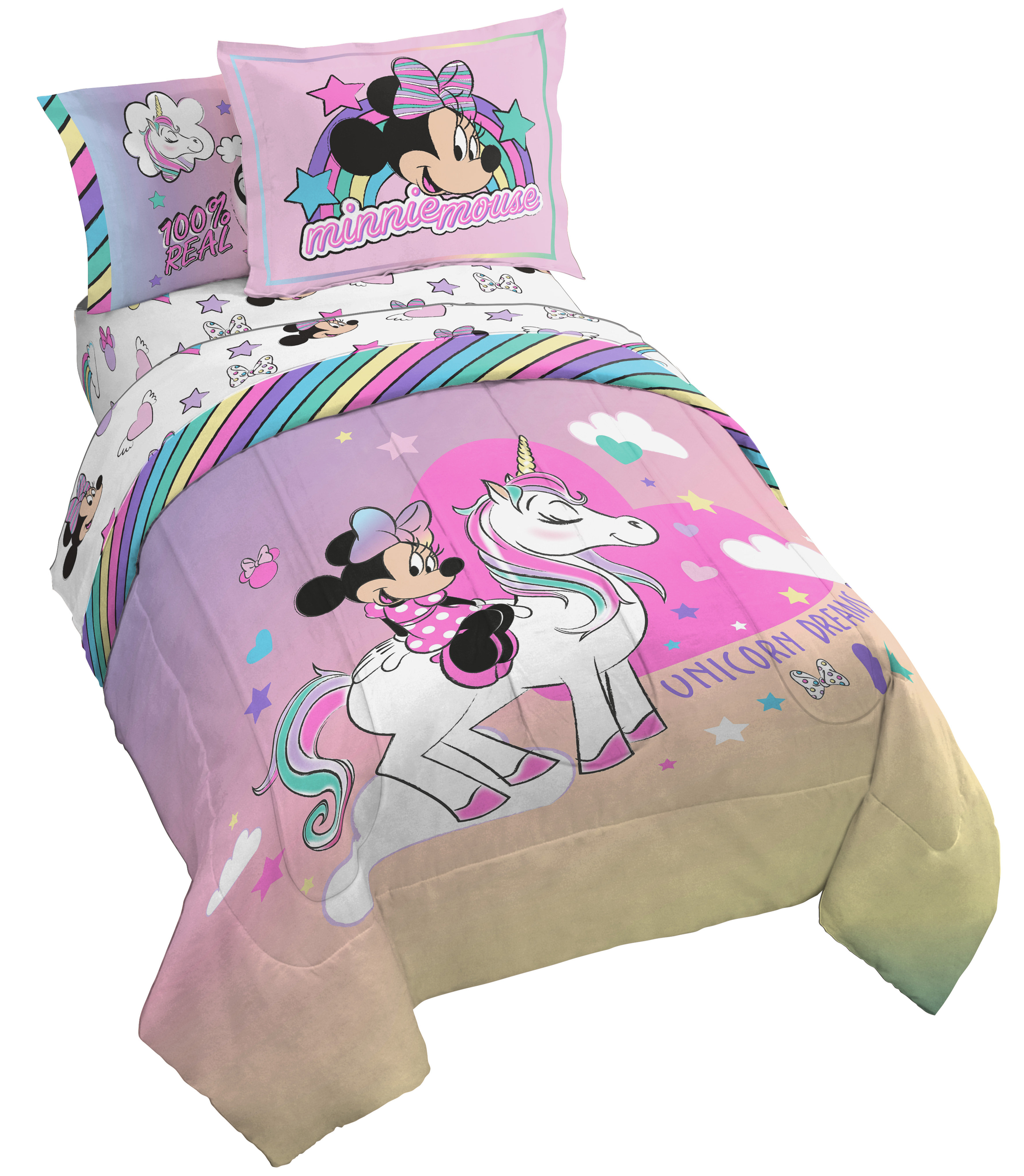 minnie mouse twin bed comforter set
