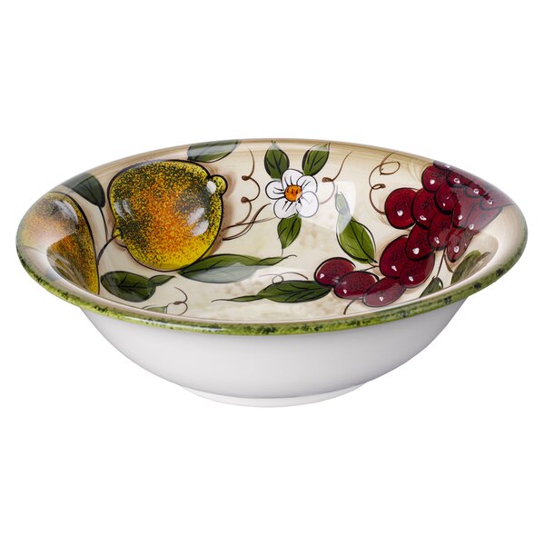 Fleur De Lis Living Burdette Ceramic Salad Bowl