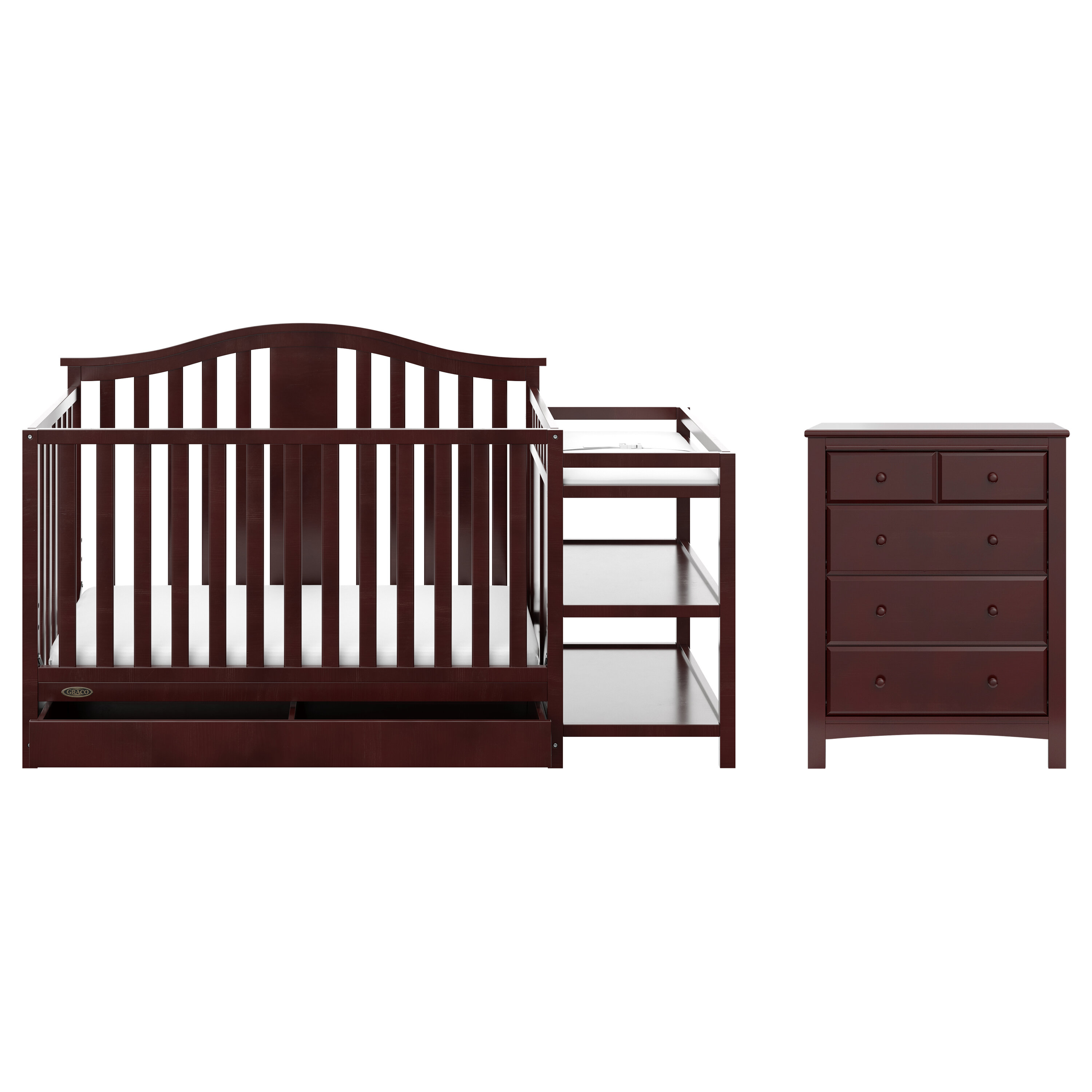 graco solano crib and changer