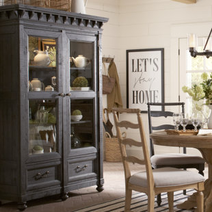 Go to store & view more images Alona Lighted China Cabinet by Gracie Oaks