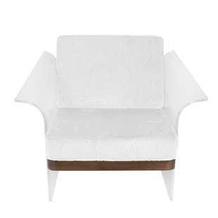 Go to store & view more images Wade Logan Lupe Float Armchair