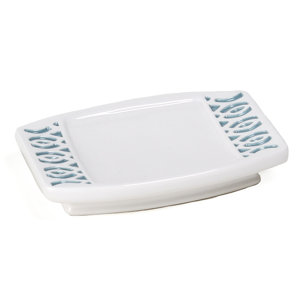 Watercolor Lattice Soap Dish