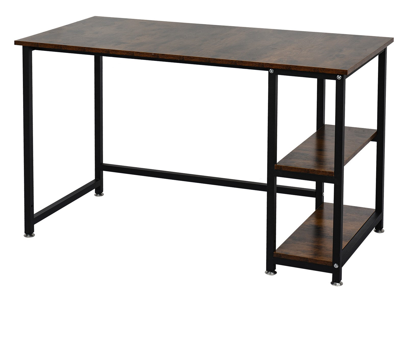 17 Stories Desk With Hutch Computer Desk With Hutch Desk Bookshelf Desk