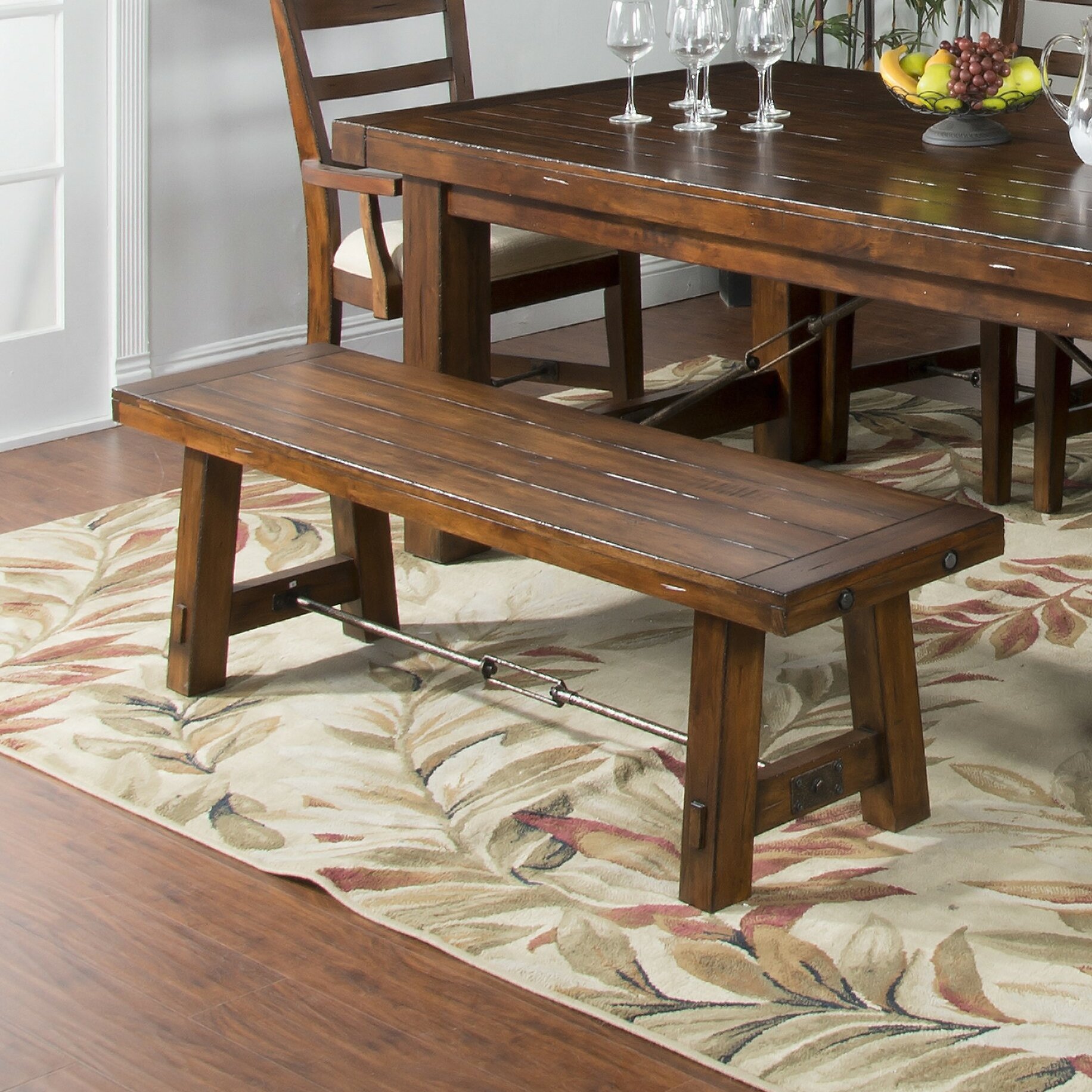 wayfair bench kitchen table