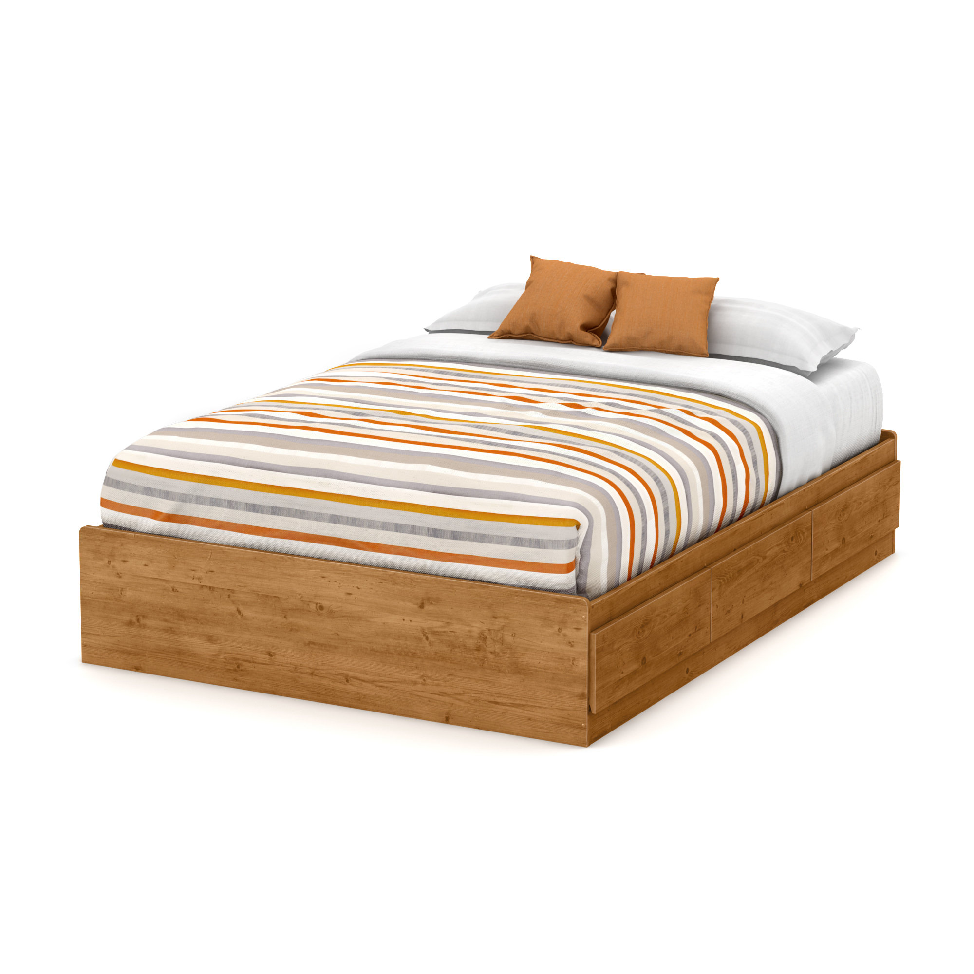 South Shore Little Treasures Full Mate S Captain S Bed With