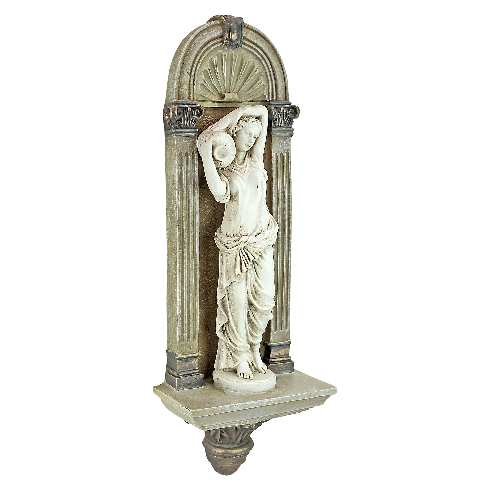 Design Toscano The Dordogne Water Nymph Wall Décor & Reviews Wayfair