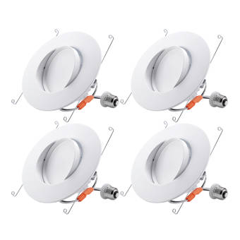 Torchstar 6 Led Recessed Lighting Kit Wayfair