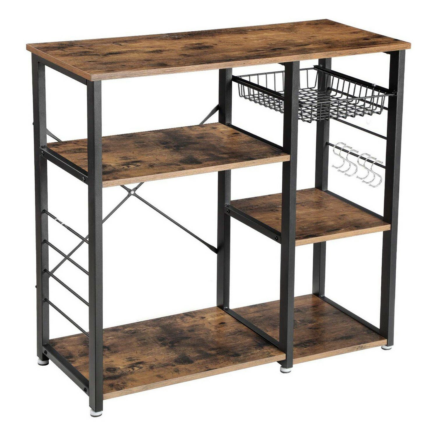 Gracie Oaks Drew Iron Baker S Rack Wayfair