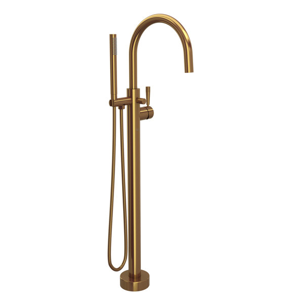 Rohl Graceline® Single Hole Floor Mount Tub Filler Trim ... (600 x 600 Pixel)