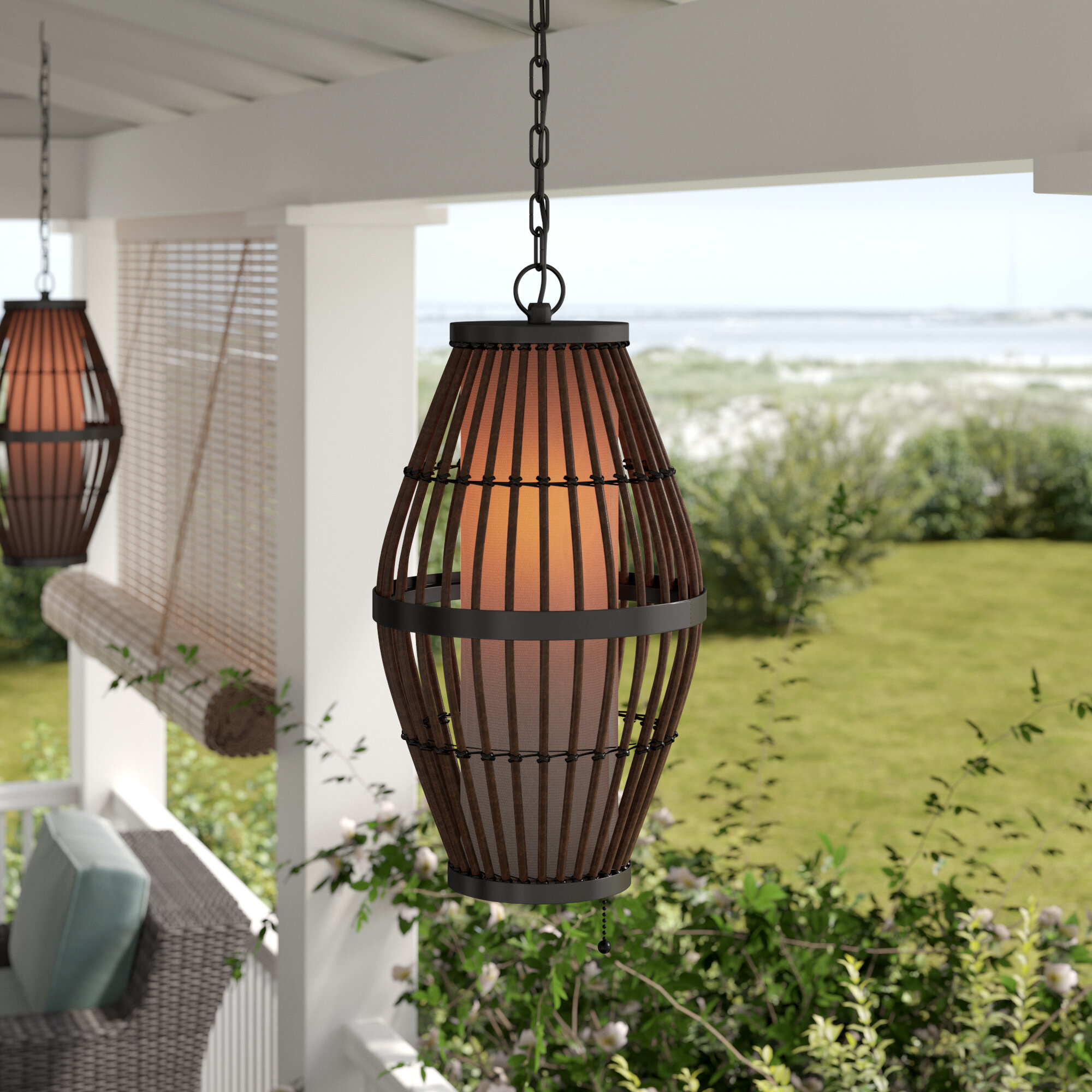 Plug In Outdoor Hanging Lights You Ll Love In 2021 Wayfair