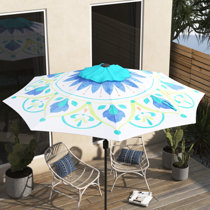 Patio umbrella floral clearance