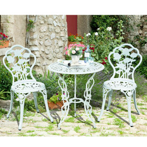 Lansdale 3 Piece Bistro Set