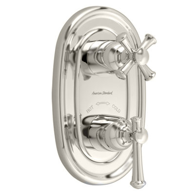 Portsmouth Thermostat Shower Faucet Trim Kit With Separate Volume
