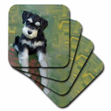 Set of 4 3dRose cst/_5774/_3 Money One hundred dollars Ceramic Tile Coasters