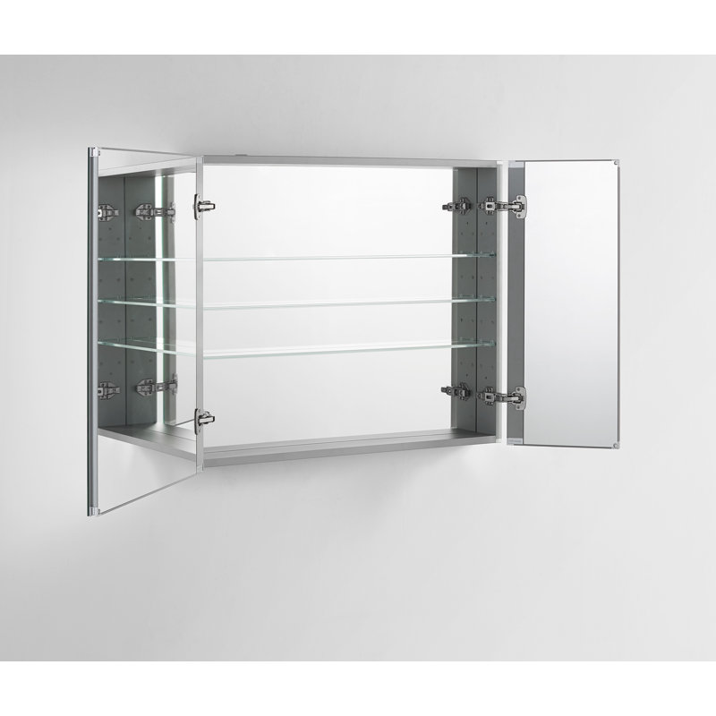 Orren Ellis Kemp 48" x 30" Recessed or Surface Mount ...