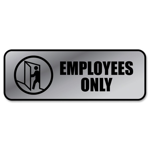 Consolidated Stamp Employees Only Sign | Wayfair