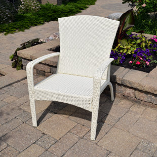 Dark Brown Wicker Chairs Wayfair Quickview