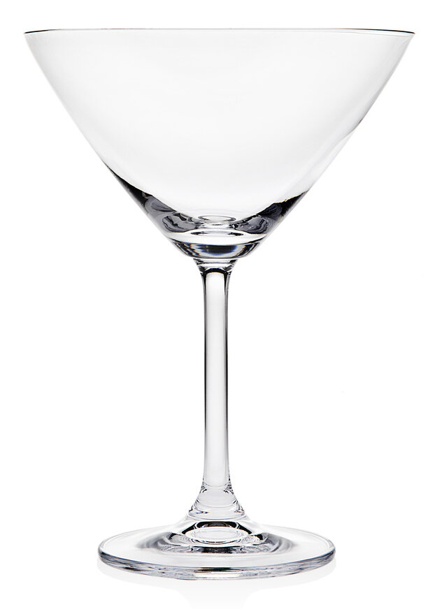 Godinger Silver Art Co Meridian 10 oz. Crystal Martini Glass | Wayfair